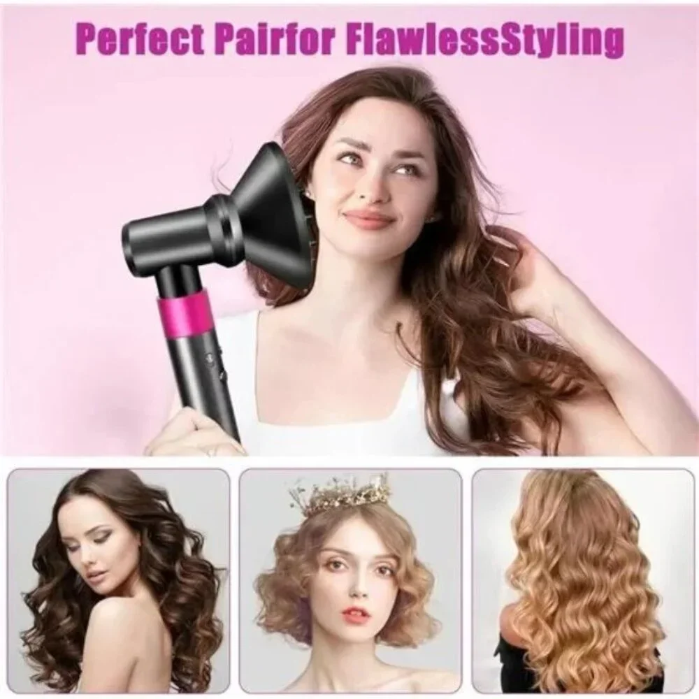 Diffuser and Adaptor for Dyson Airwrap Styler Into A Hair Dryer Combination